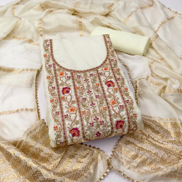 Exclusive_Dress_Material_Suit_For_Women_Pure_Vichitra_Silk_With_Coding_Work