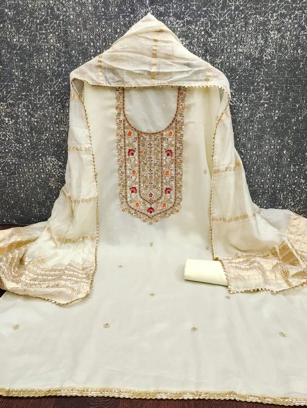 Exclusive_Dress_Material_Suit_For_Women_Pure_Vichitra_Silk_With_Coding_Work