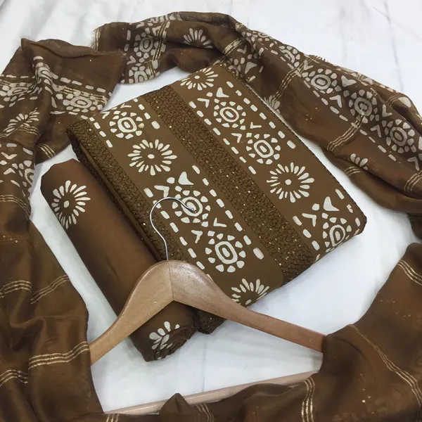 Unstitched_Maharani_Pure_Chanderi_Cotton_Dress_Material_For_Her_With_4.50_Meter_Top_And_Bottom_And_2_Meter_Dupatta
