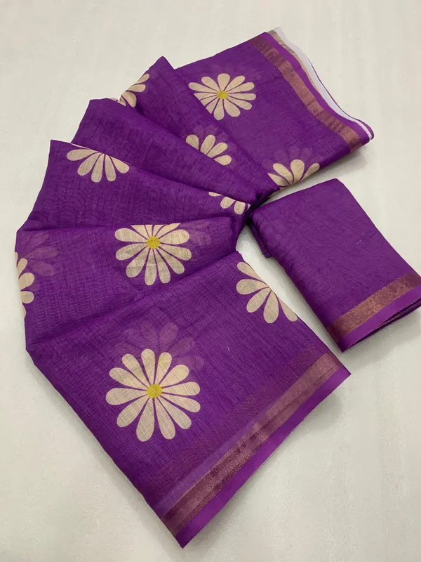 Kalamkari_Patola__Pure_Linen_Saree_And_Batin_Blouse_-_Gajari_Pink