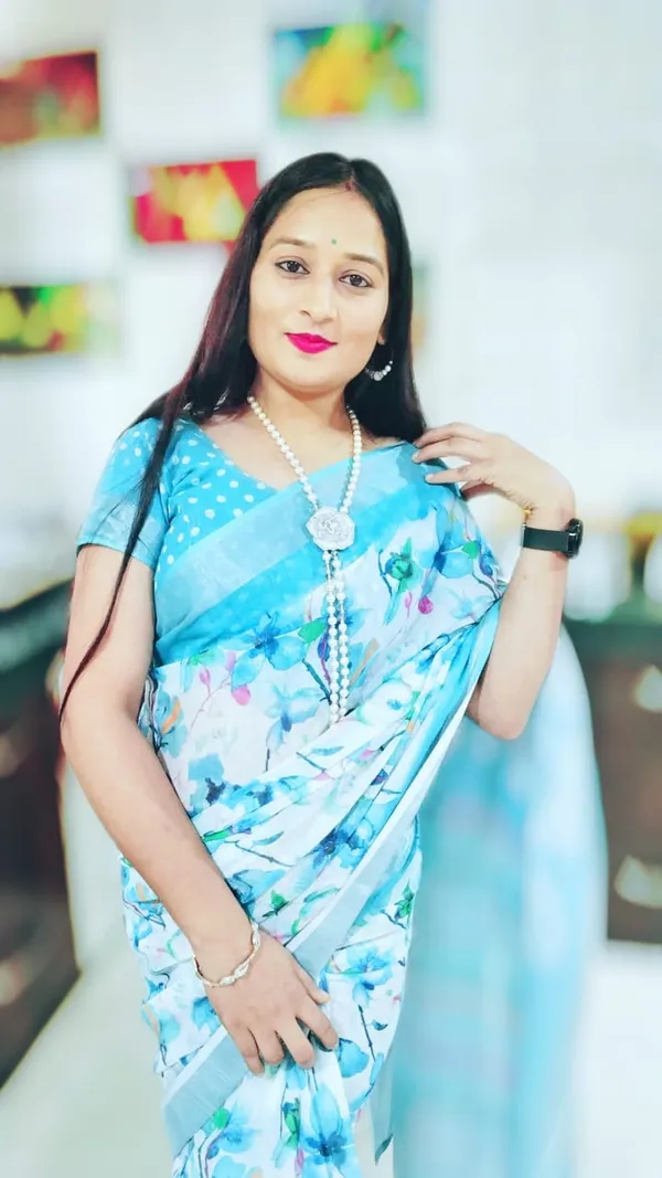 Kalamkari_Patola__Pure_Linen_Saree_And_Batin_Blouse_-_Gajari_Pink