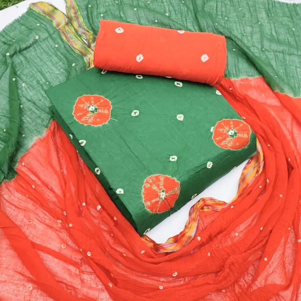 Unstitched_Suit_Dress_Material_|_Madhubala_Pure_Cotton_Hand_Bandhej_Bandhani_|_Premium_Unstitched_Suit_Material_For_Her_|_4.15_Meter_Top_&_Bottom_With_2_Meter_Dupatta