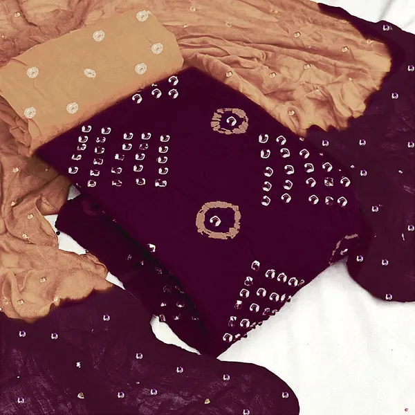 Pure_Rayon_Unstitched_Suit_Dress_Material_|_Hand_Bandhej_Bandhani_|_Premium_Unstitched_Suit_Material_For_Her