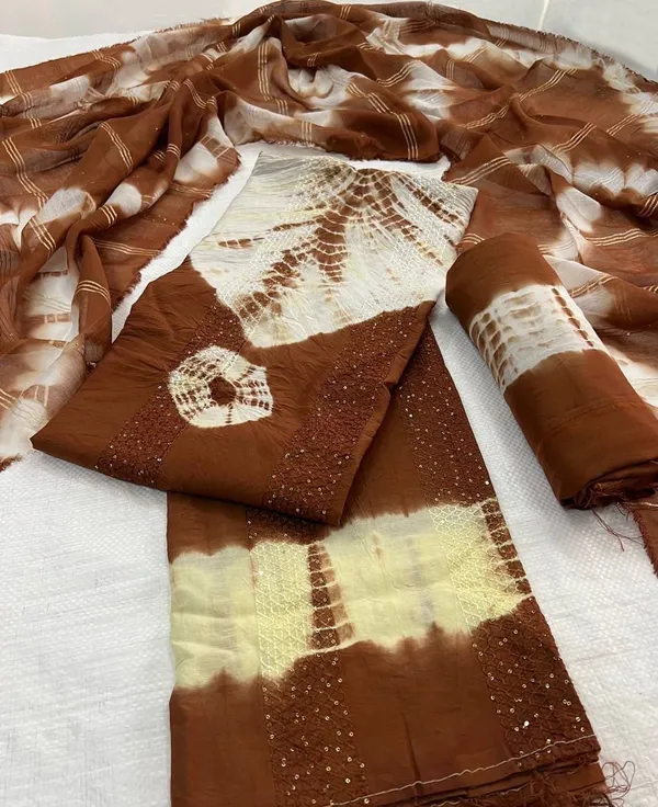 Unstitched_Maharani_Pure_Chanderi_Cotton_Dress_Material_For_Her_With_4.50_Meter_Top_And_Bottom_And_2_Meter_Dupatta