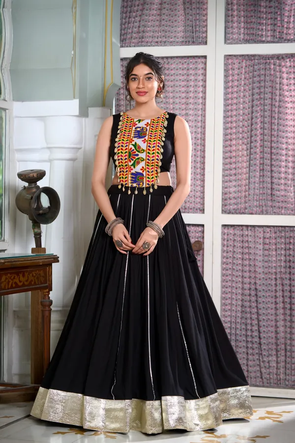 STITCHED_LEHENGA_AND_UNSTITCHED_BLOUSE_RAYON_HEAVY_LEHENGA_CHOLI_WITH_GAMTHI_WORK_BLOUSE