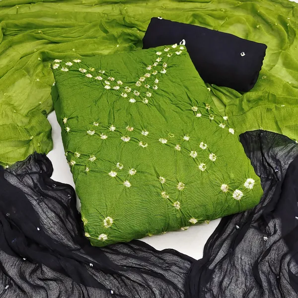 Unstitched_Suit_Dress_Material_|_Sandhya_Pure_Rayon_Hand_Bandhej_Bandhani_|_Premium_Unstitched_Suit_Material_For_Her_|_4.50_Meter_Top_&_Bottom_With_2_Meter_Dupatta