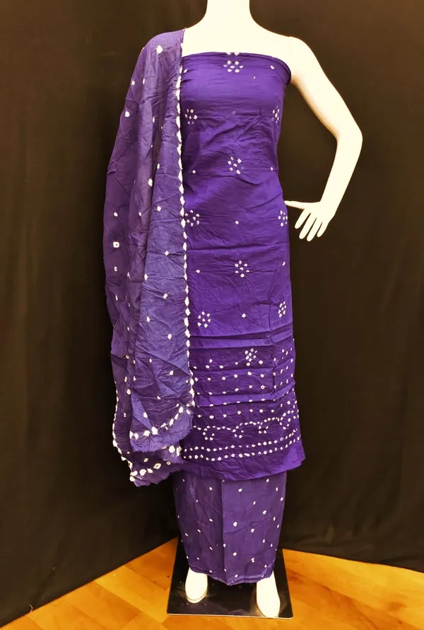 Unstitched_Suit_Dress_Material_|_Sanaya_Pure_Cotton_Hand_Bandhej_Bandhani_|_Premium_Unstitched_Suit_Material_For_Her_|_4.50_Meter_Top_&_Bottom_With_2_Meter_Dupatta