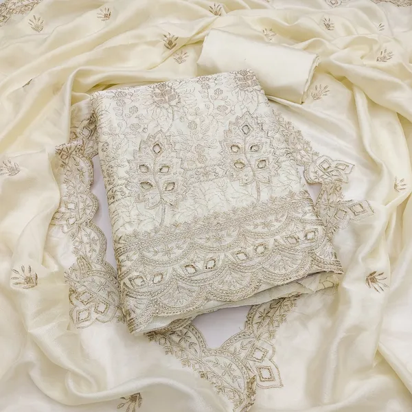 Unstitched_Vichitra_Silk_Embroidery_Work_Dress_Material_For_Her_With_4.10_Meter_Top_And_Bottom_With_1.50_Meter_Inner_And_2.10_Meter_Dupatta