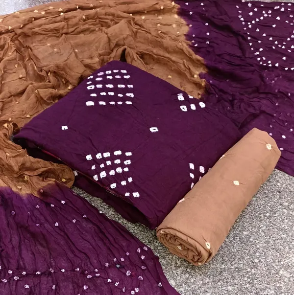 Unstitched_Suit_Dress_Material_|_Supriya_Pure_Rayon_Hand_Bandhej_Bandhani_|_Premium_Unstitched_Suit_Material_For_Her_|_4.50_Meter_Top_&_Bottom_With_2_Meter_Dupatta