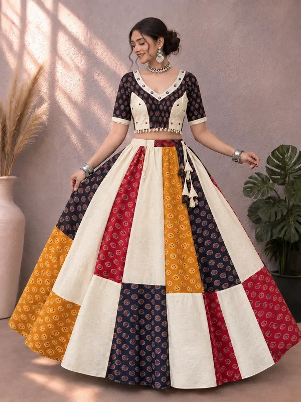Pure_cotton_Fabric_with_Real_Hand_Mirror_work_Lehenga_Choli_for_navratri_