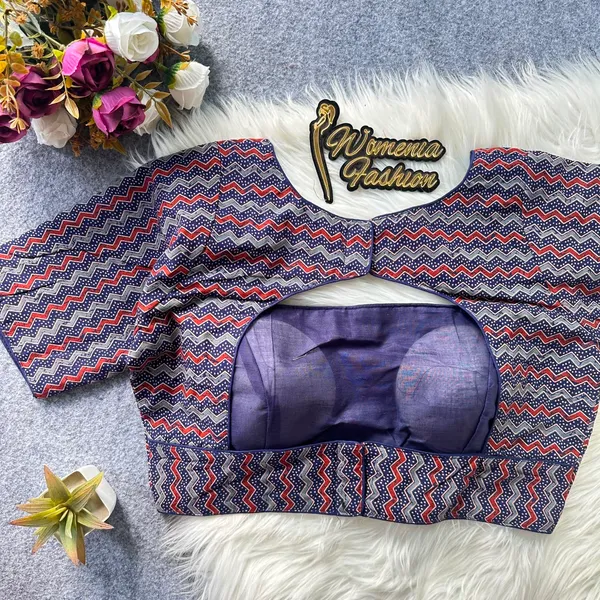 Chevron_Printed_Blouse_with_Back_Cutout_Detail