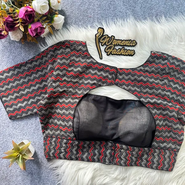Chevron_Printed_Blouse_with_Back_Cutout_Detail