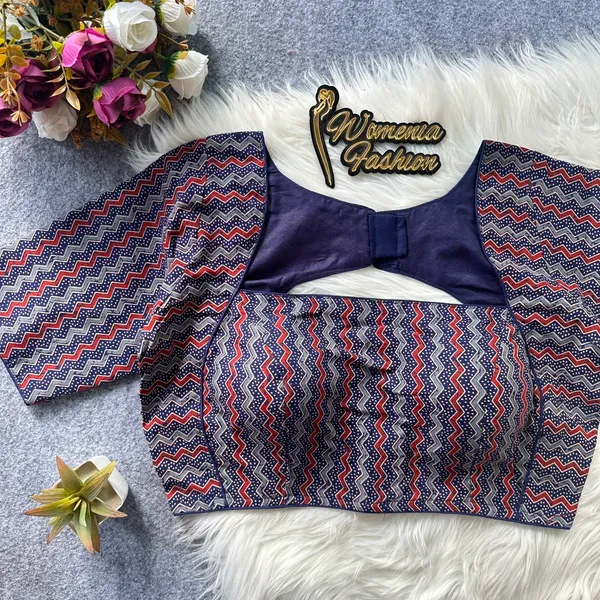 Chevron_Printed_Blouse_with_Back_Cutout_Detail