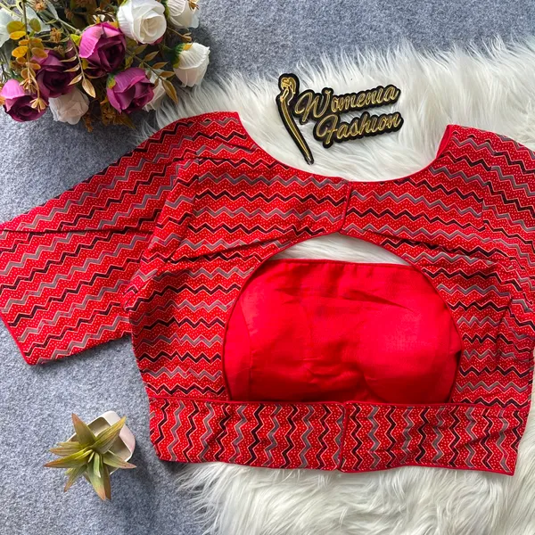 Chevron_Printed_Blouse_with_Back_Cutout_Detail