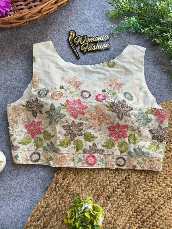 ELEGANT_KHADI_COTTON_BLOUSE_WITH_NATURE_INSPIRED_PRINT