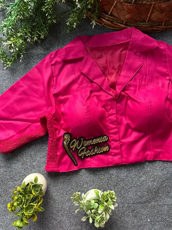 FLEXIFIT_PLAIN_COLLAR_STREACHABLE_BLOUSE
