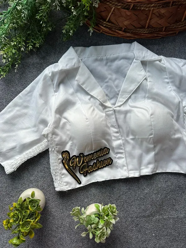 FLEXIFIT_PLAIN_COLLAR_STREACHABLE_BLOUSE
