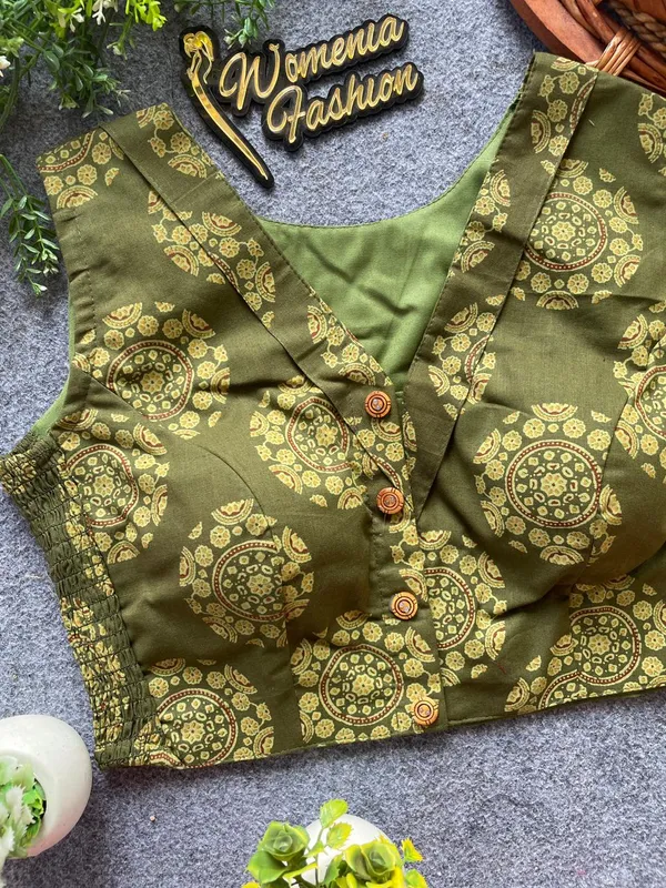 Flexifit_Handblock_Designer_Ajrakh_Cotton_Blouse