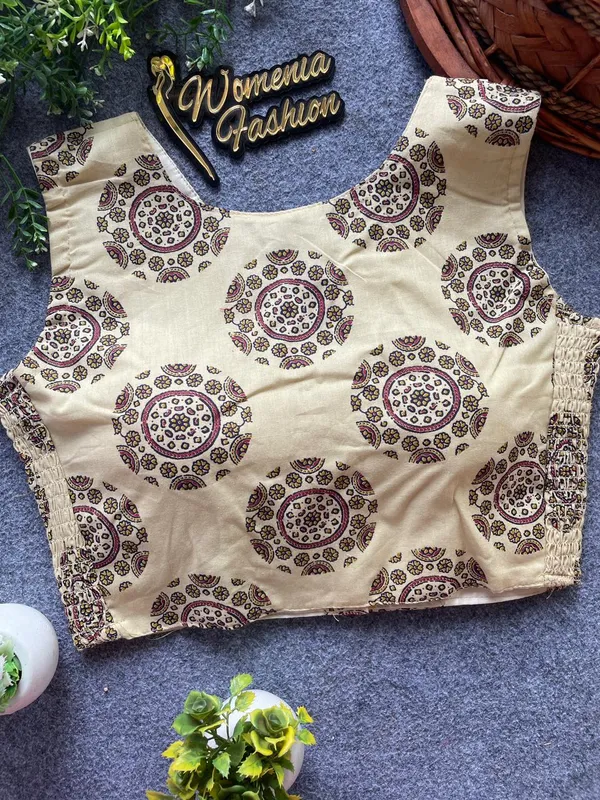 Flexifit_Handblock_Designer_Ajrakh_Cotton_Blouse