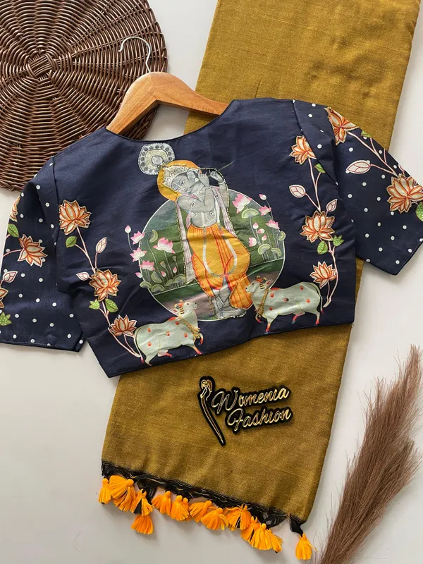 Fusing_Classic_with_Bold:_Khadi_Saree_and_Print_Perfection