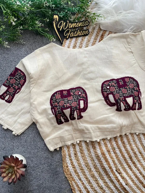 Handcrafted_Elephant_Design_Blouse