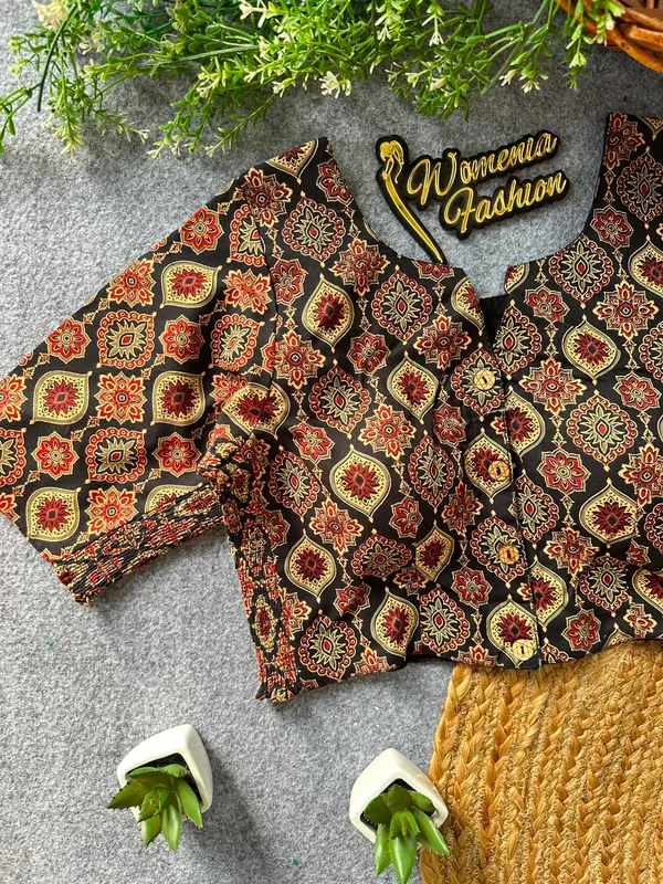Heritage_Bloom_Ajrakh_Cotton_Blouse