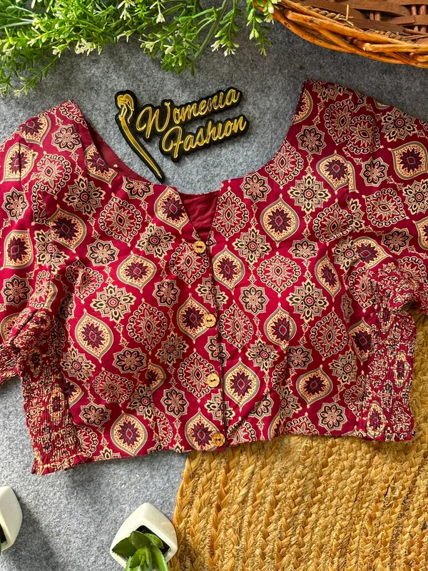 Heritage_Bloom_Ajrakh_Cotton_Blouse