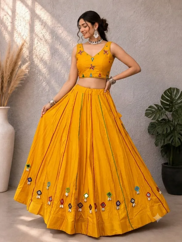 Pure_cotton_Fabric_with_Real_Hand_Mirror_work_Lehenga_Choli_for_navratri_