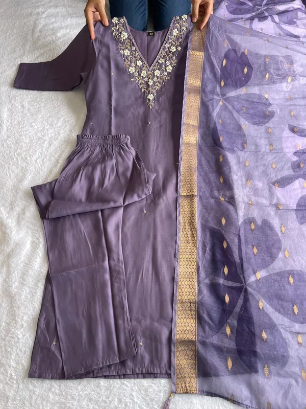 Lavender_Grace_Designer_Kurti_Set