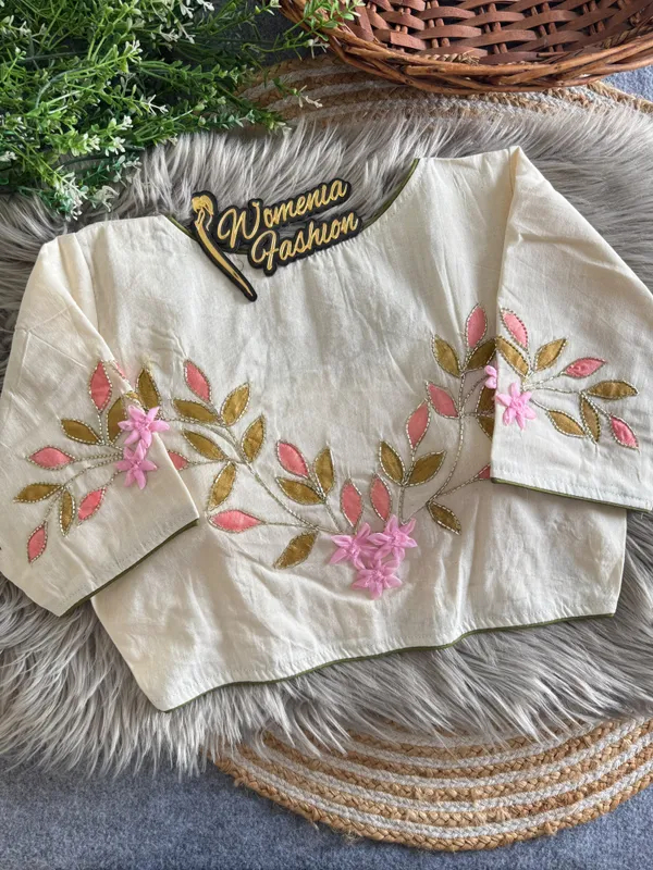 OFF_WHITE_PRESENTING_PURE_KHADI_COTTON_BLOUSE