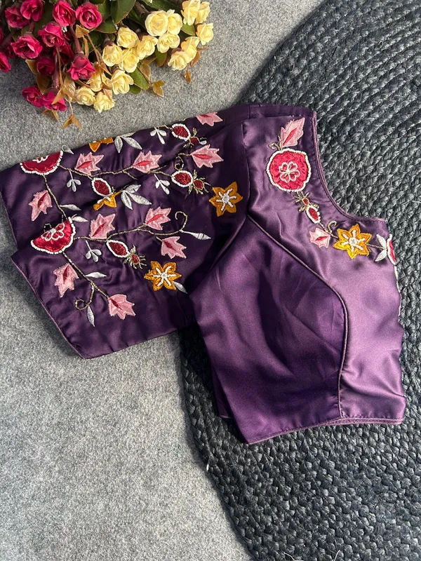 PRATIMA_WINE_PURE_HANDWORK_BLOUSE
