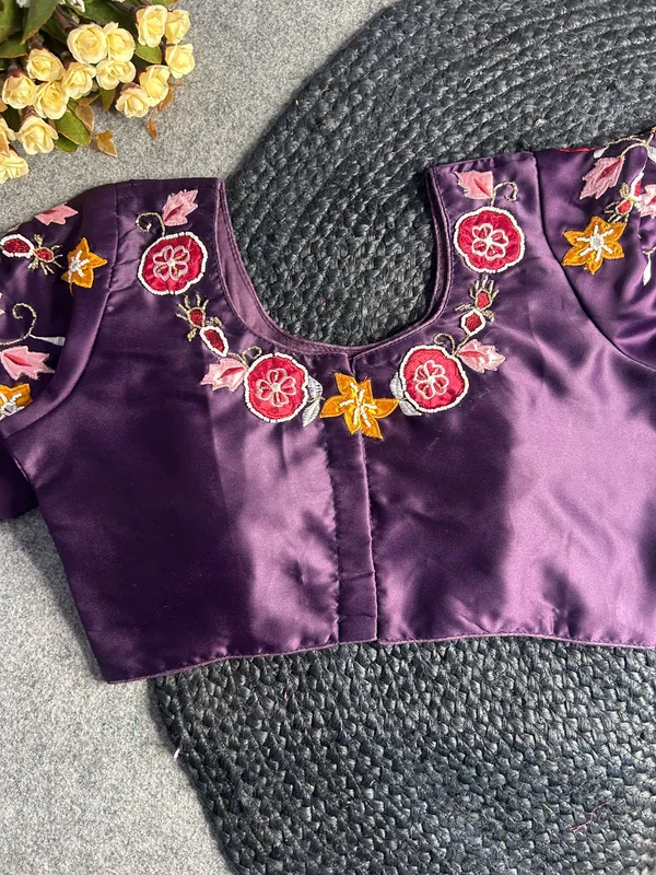 PRATIMA_WINE_PURE_HANDWORK_BLOUSE