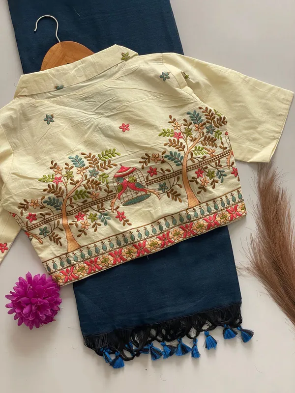 WOMENIA FASHION PRESENTING ORIGINAL KHADI COTTON COLLAR NECK