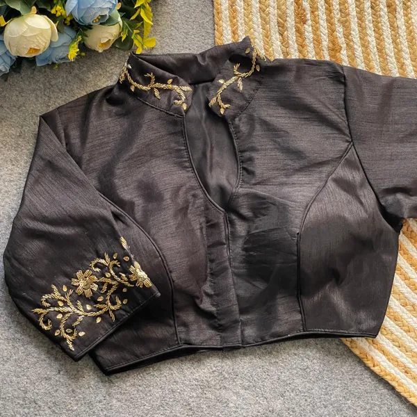 PRESENTING_PREMIUM_RAW_SILK_HANDCRAFTED_WORK_BLOUSE