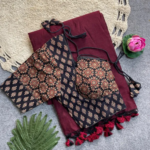 PRESENTING_PURE_COTTON_SAREE_WITH_BLOUSE_COLLECTION