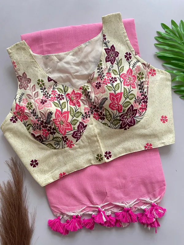 PRESENTING__DESIGNER_BLOUSE_WITH_KHADI_COTTON_SAREE_