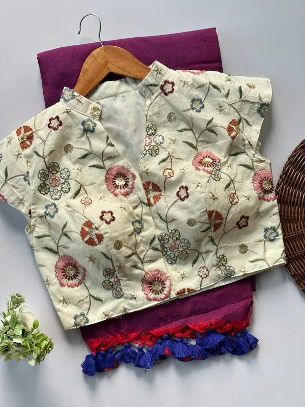PURE_KHADHI_COTTON_SAREE_WITH_BLOUSE_
