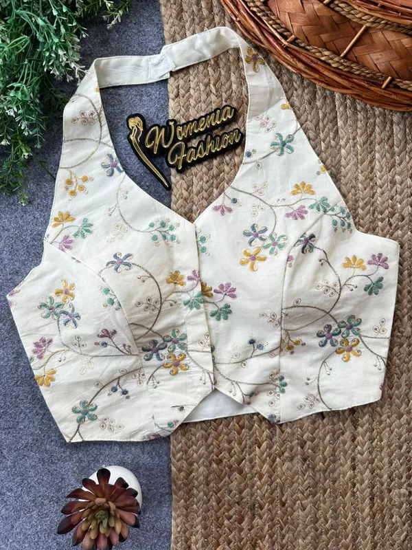 PURE_KHADHI_COTTON_ULTER_NECK_BLOUSE_