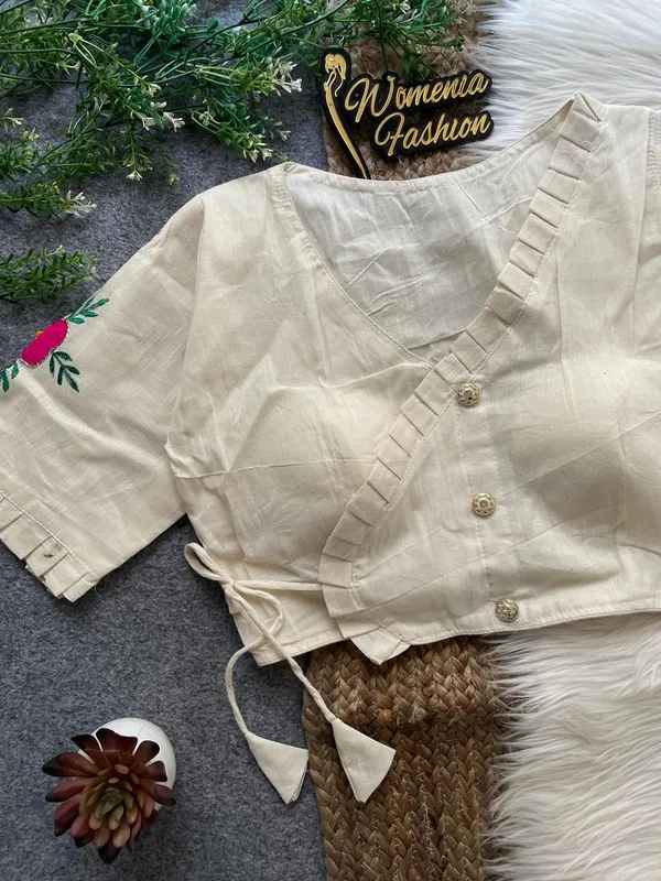 Patch_Work_Designer_Khadi_Handwork_Blouse