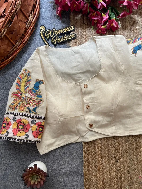 Patch_Work_Designer_Khadi_Handwork_Blouse