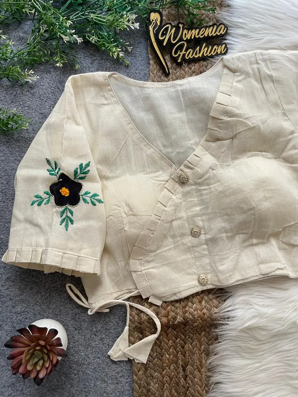 Patch_Work_Designer_Khadi_Handwork_Blouse