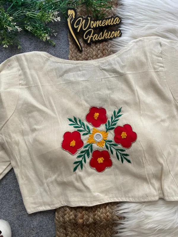 Patch_Work_Designer_Khadi_Handwork_Blouse