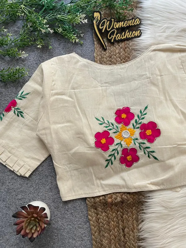 Patch_Work_Designer_Khadi_Handwork_Blouse