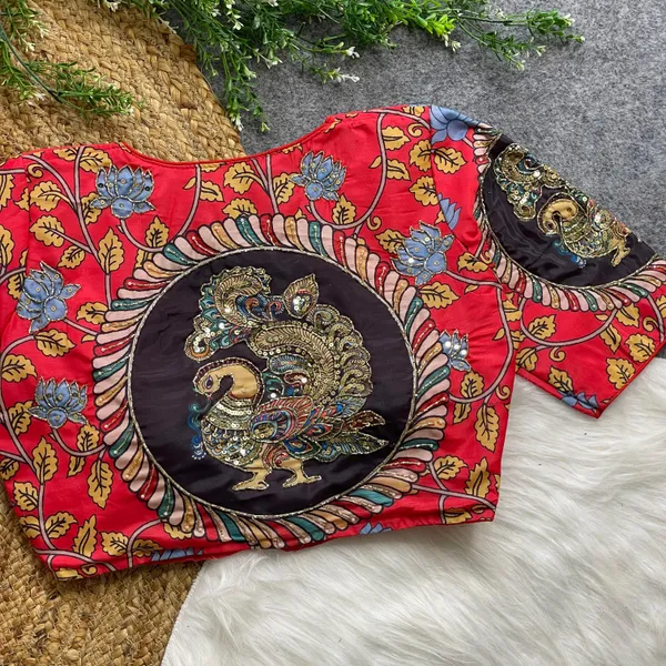 Purely_Cotton_Print_silk_with_handmade_work_boutique_style