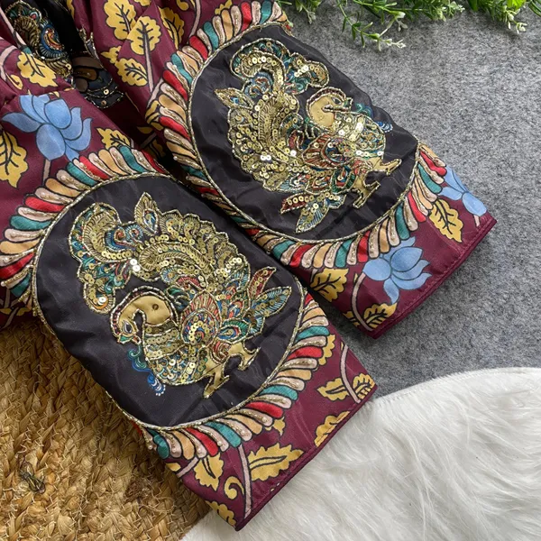 Purely_Cotton_Print_silk_with_handmade_work_boutique_style