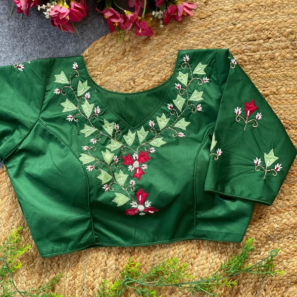 ROSHNI_GREEN__PRESENTING_NEW_HANDWORK_BLOUSE
