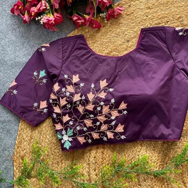 ROSHNI_PURPLE_PRESENTING_NEW_HANDWORK_BLOUSE