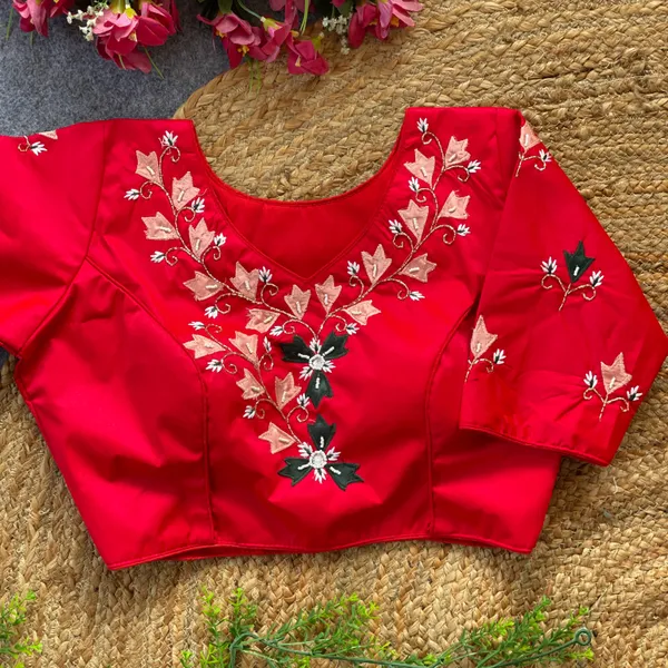 ROSHNI_RED__PRESENTING_NEW_HANDWORK_BLOUSE