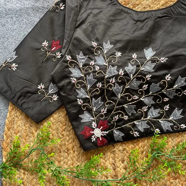 ROSHNI_BLACK_PRESENTING_NEW_HANDWORK_BLOUSE