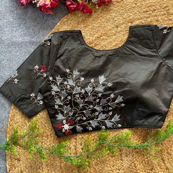 ROSHNI_BLACK_PRESENTING_NEW_HANDWORK_BLOUSE